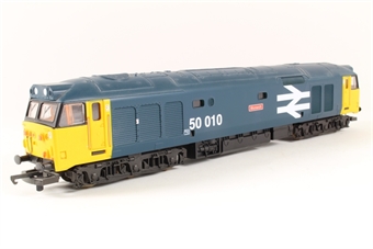 Class 50 50010 'Monarch' in BR large logo blue - limited edition for Traction magazine