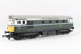 Class 27 D5394 in BR green with small yellow panels