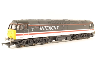 Class 47 47838 in Intercity Swallow livery.