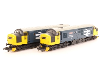 Class 37 37261 & 37262 Caithness/Dounreay in BR Large Logo blue limited edition of 300
