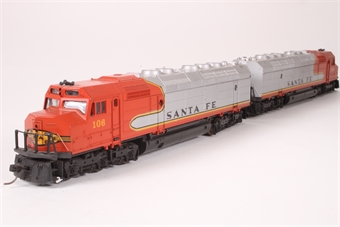 Class 106 EMD Pair in Santa Fe Livery