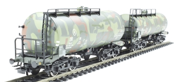 Tank Wagon Set Military Camouflage Livery DR