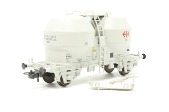 Ucs type twin-silo wagon of the SBB