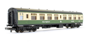 West Highland Coach Green & Cream