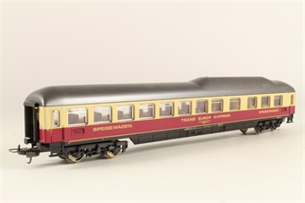 Rheingold panorama car of the DB in TEE livery