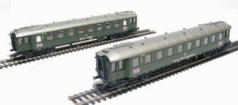 2 coach set  - all seated  - 'British Army in Germany'