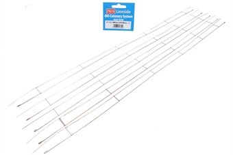 500mm Wires x 5 for Peco catenary system