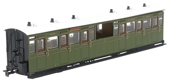 Lynton & Barnstaple open third 2466 in SR olive green - 1924 - 1935 condition - Digital fitted
