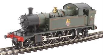 Class 45xx 'Small Prairie' 2-6-2T 4547 in BR lined green with early emblem - DCC sound fitted