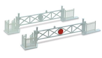 Level crossing gates