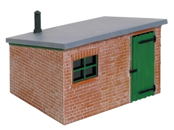 Lineside hut in brick
