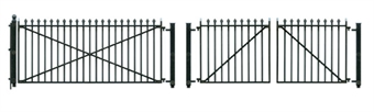 GWR Spear fencing, ramp panels, gates & posts