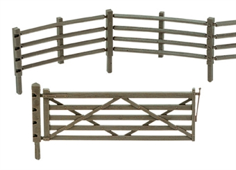 Flexible field fencing & gates - fencing (47in) gates (x4)