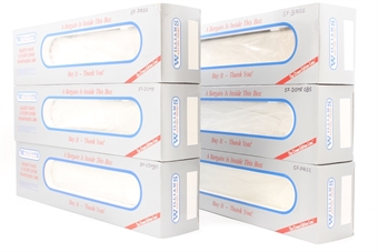 6-Car 80' Aluminium Luxury Liner Set of the Santa Fe - 3-Rail