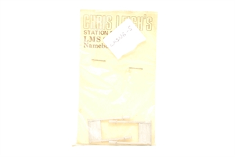 LMS station nameboards (small) - pack of two
