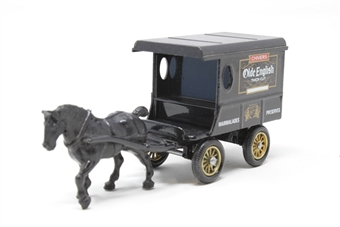 Horse drawn delivery van 'Chivers Olde English Marmalade'