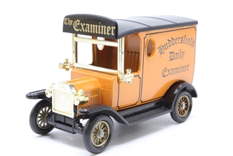 Ford Model T Van - 'Huddersfield Daily Examiner'