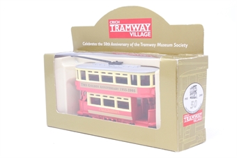 Fully Closed Tram - "Crich Tramway Village - Golden Anniversary 1955 - 2005"