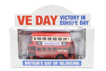 AEC regent bus News of the World - VE Day