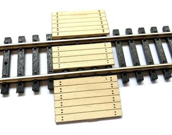 New Sleeper Barrow Crossing/Foot Crossing Model Kit