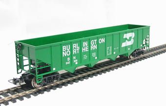 American 50' hopper wagon in Burlington Northern green livery