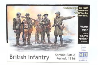 British Infantry Somme Battle period, 1916