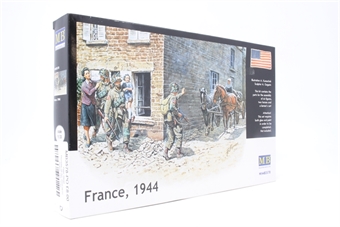 Figures & Horsecart Set (France 1944) Kit