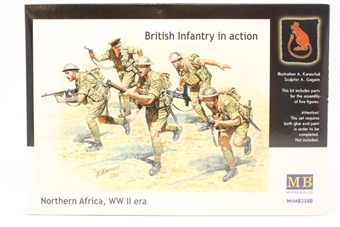British Infantry in Action Northern Africa