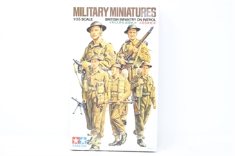British Infantry On Patrol