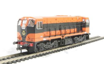 Irish Class 141/181 diesel 161SA in 2nd CIE black & orange livery Commissioned by Murphy Models of Dublin