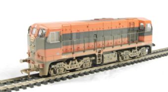 Irish Class 141/181 diesel 190SA in 2nd CIE black & orange (weathered) Commissioned by Murphy Models of Dublin