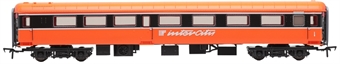 Mk2D composite in Irish Rail orange & black with orange roof - Running Number TBC