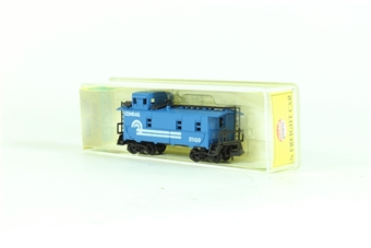 Caboose in Conrail blue