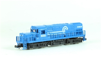 Alco Centenary diesel in Conrail blue