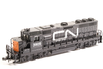 EMD GP40 3905 of the Canadian National Railroad
