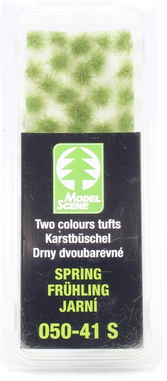 Two coloured tufts - spring