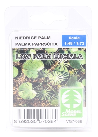 Low palm (luciala) plants - pack of two sheets