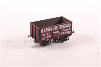 7-plank Open Wagon - 'W. Laugharne, Morgan & Co.'