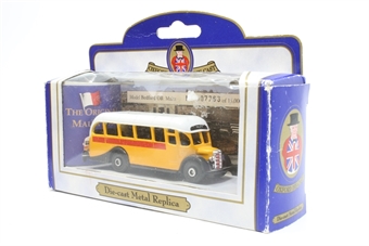 The Malta Bus Yellow 1:85
