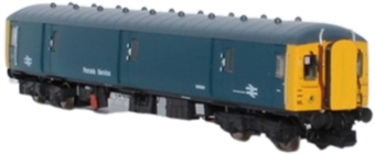 Class 128 single-car DPU W55991 in BR blue with split headcode box & corridor connection