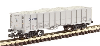 JNA box aggregate wagon in VTG silver - 81 70 5500 606-5