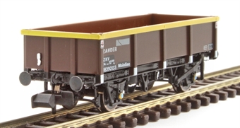 ZKV 'Zander' open wagon in BR bauxite with yellow stripe and Mainline branding - DB390133