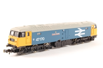 Class 47 Co-Co 'County of Norfolk' 47170 in BR blue