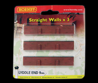 Straight walls x 3 - Lyddle End "Gasworks" Range