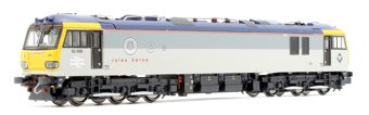 Class 92 008 Jules Verne Railfreight Triple Grey Livery Electric Locomotive