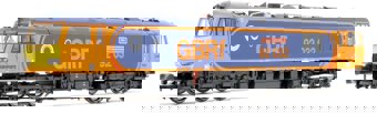 Class 92 IMechE Railway Division GBRf Blue/Orange Electric Locomotive - DCC Sound