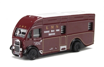 Albion Horsebox in LMS livery