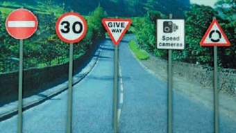 Modern Road Signs - Traffic signs