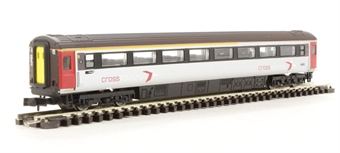 Mk3 TFO trailer first open 45002 in Cross Country Trains livery