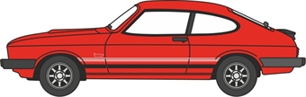 Ford Capri Mk3 in Sebring red